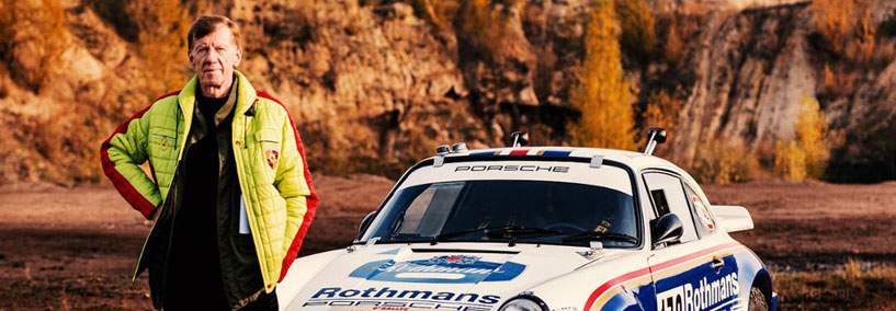 Beyond the comfort zone: Walter Röhrl and the top 5 Porsche rally cars.