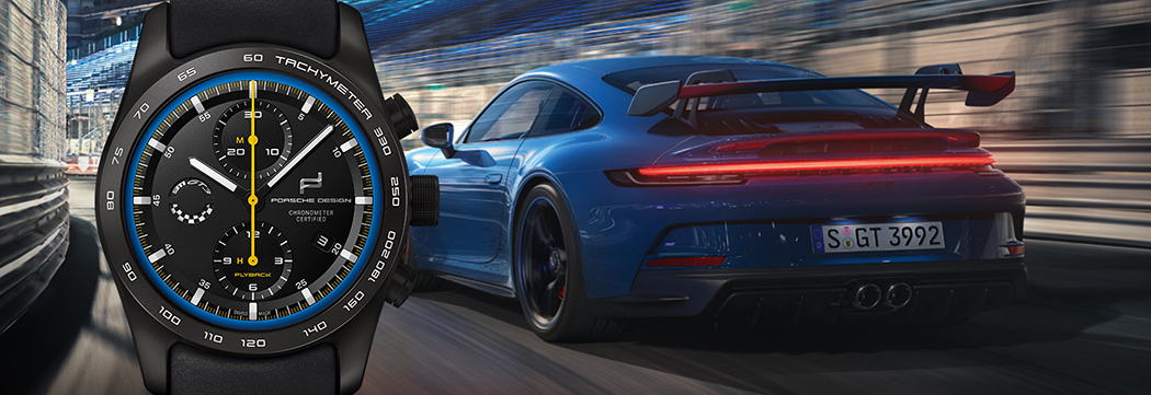 Custom build a PORSCHE DESIGN Chronograph to match your Porsche!