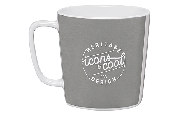 Porsche Genuine Crest Racing mug – nero/grigio