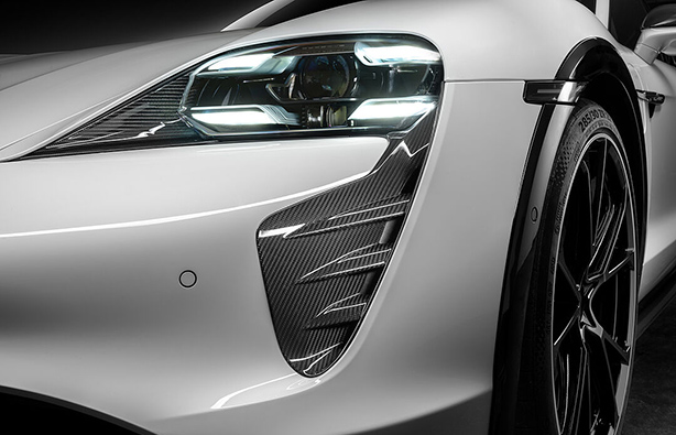 Techart Carbon Fiber Air Curtain Suncoast Porsche Parts