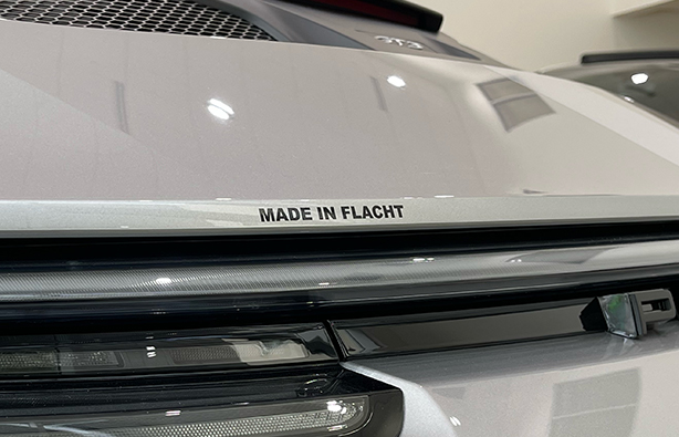 Made in Flacht Decal : Suncoast Porsche Parts & Accessories