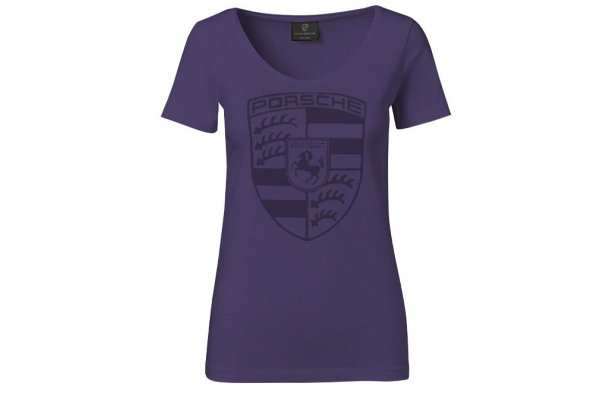 Porsche Crest T-Shirt - Ultraviolet 