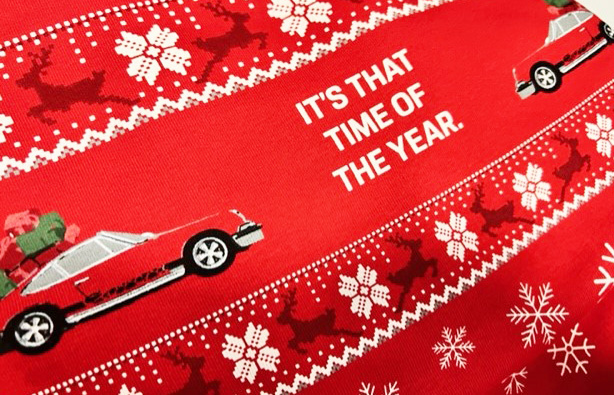 Porsche Christmas Sweater - Red
