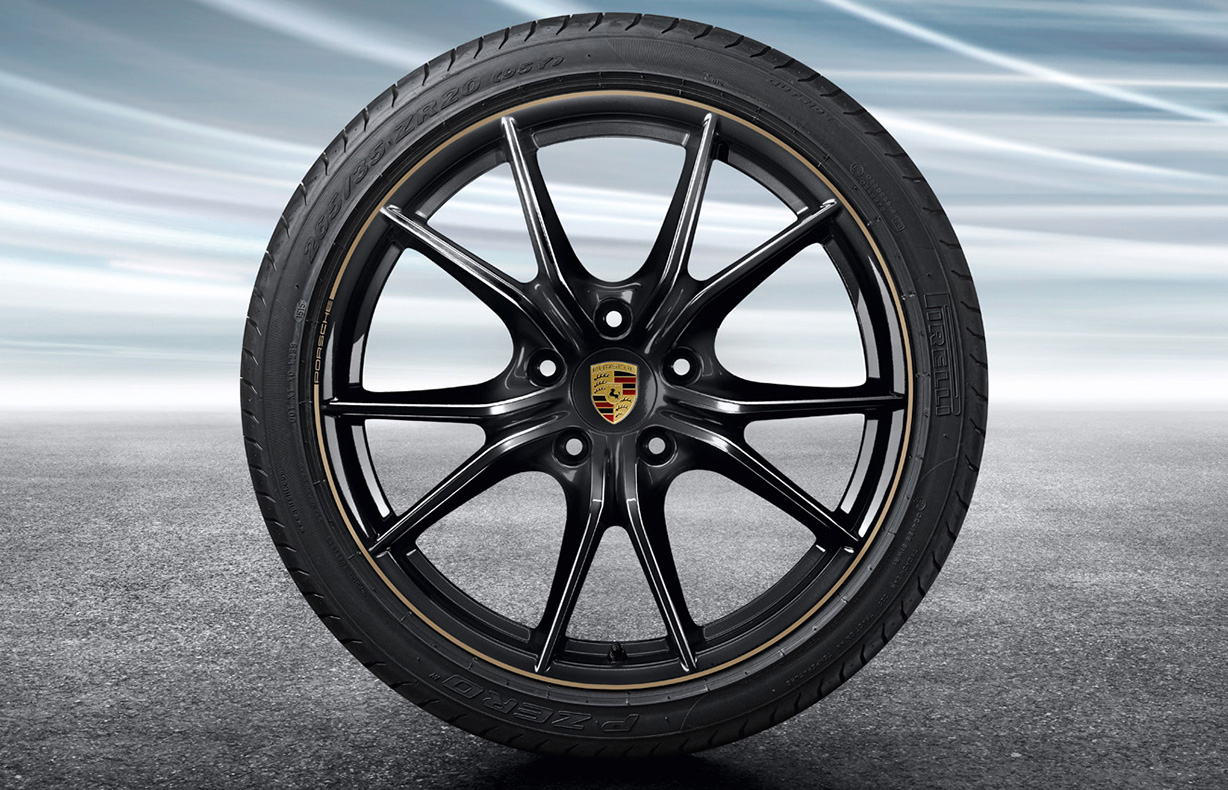 Gold Bronze Metallic Rim Edge Stickers – Motorcycle & Car Wheel Stripes, Glossy