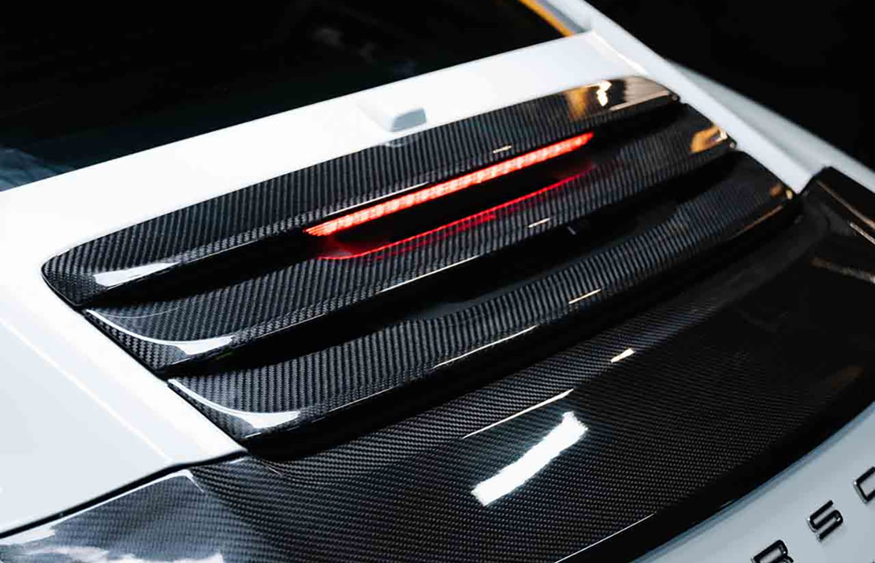 Rennline Carbon Fiber Grille Kit : Suncoast Porsche Parts