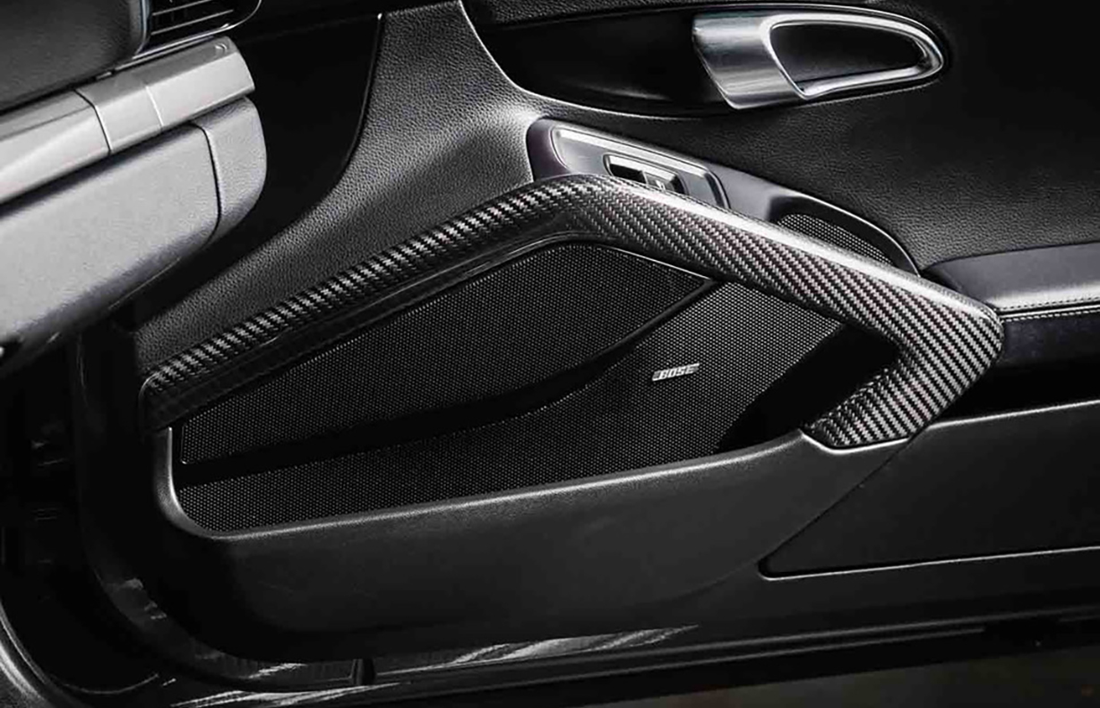ハンドペイント　コンソールキャビネット Rennline Carbon Fiber Console Lid (991.2/718) : Suncoast Porsche