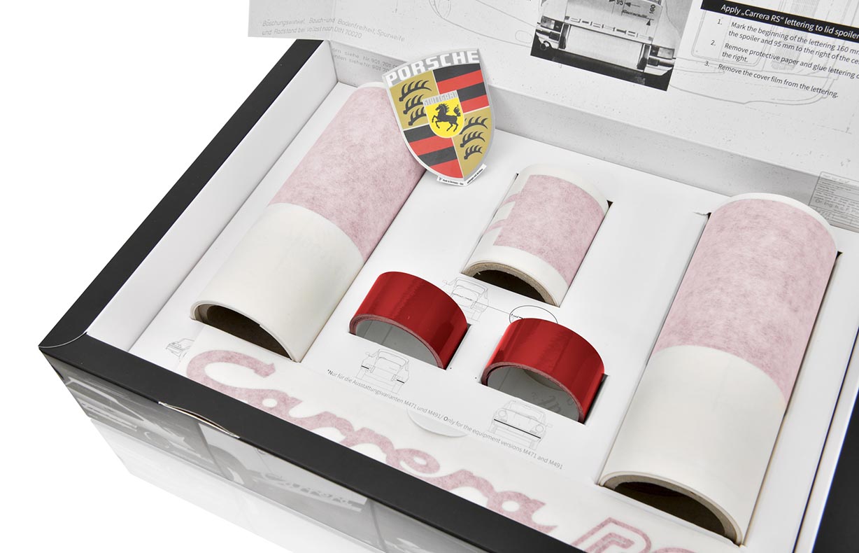 911 Carrera RS 2.7 7-Piece Decal Set : Suncoast Porsche Parts
