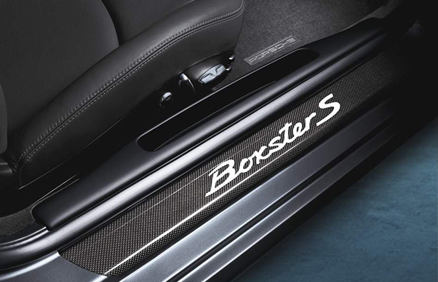 4 Pièces Protection Seuil De Porte En Inox Pour Porsche Boxster 986 - Anti-Rayures - Installation Facile 3M