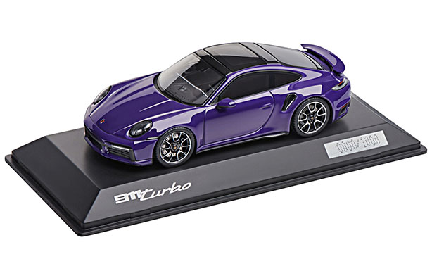 1/43 - 911 Turbo Scale Model - Ultraviolet : Suncoast Porsche