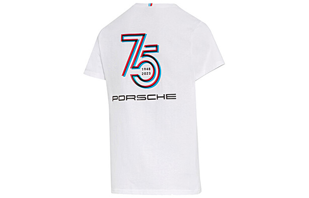 spier Tom Audreath Beugel 75 Years Of Porsche T-Shirt : Suncoast Porsche Parts & Accessories