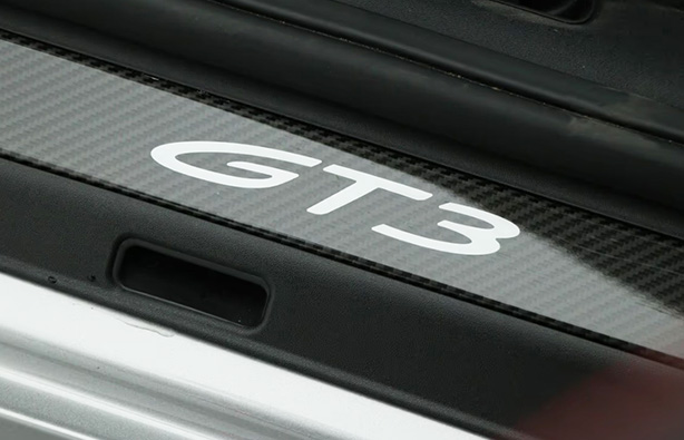 Real Carbon Fiber Trunk Door Sill Protector Strip For Porsche