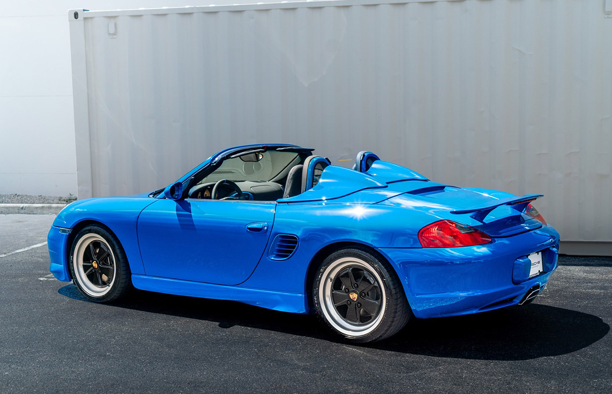 Indoor car cover for Boxster without Aero Kit / Aero Kit II  