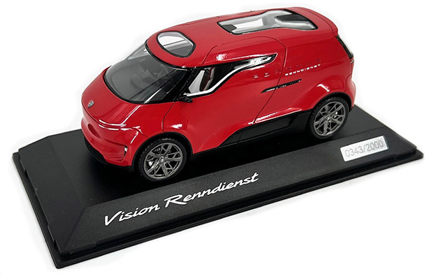 1/43 - Porsche Vision Renndienst Scale Model : Suncoast Porsche