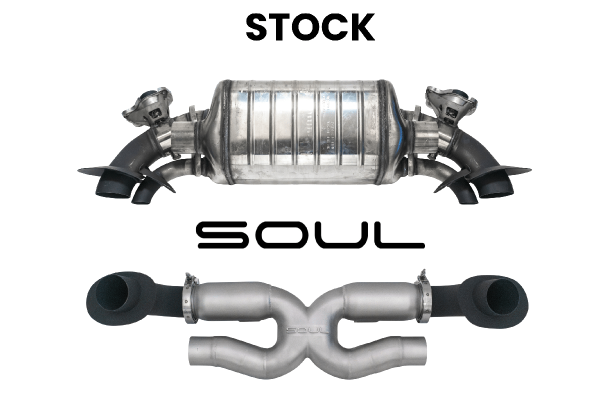 Soul Performance 992.2 X-Pipe Exhaust : Suncoast Porsche Parts