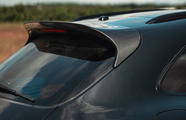 Rennline Carbon Fiber Upkick Hatch Spoiler : Suncoast