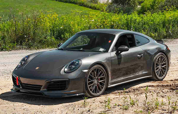 BANDEL PIPING HEM SKIRT グレー Rennline Side Skirt Set - 991 Carrera/S : Suncoast Porsche Parts