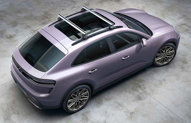 Macan EV Roof Rack Bars Suncoast Porsche Parts Accessories