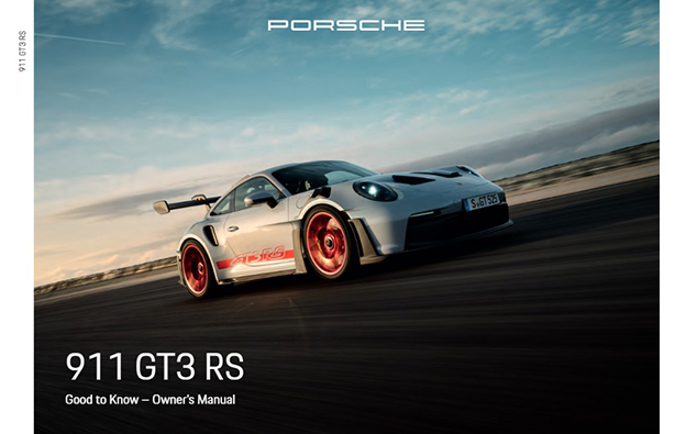 Owners Manual Book - Turbo, GT2 & GT3 : Suncoast Porsche Parts 