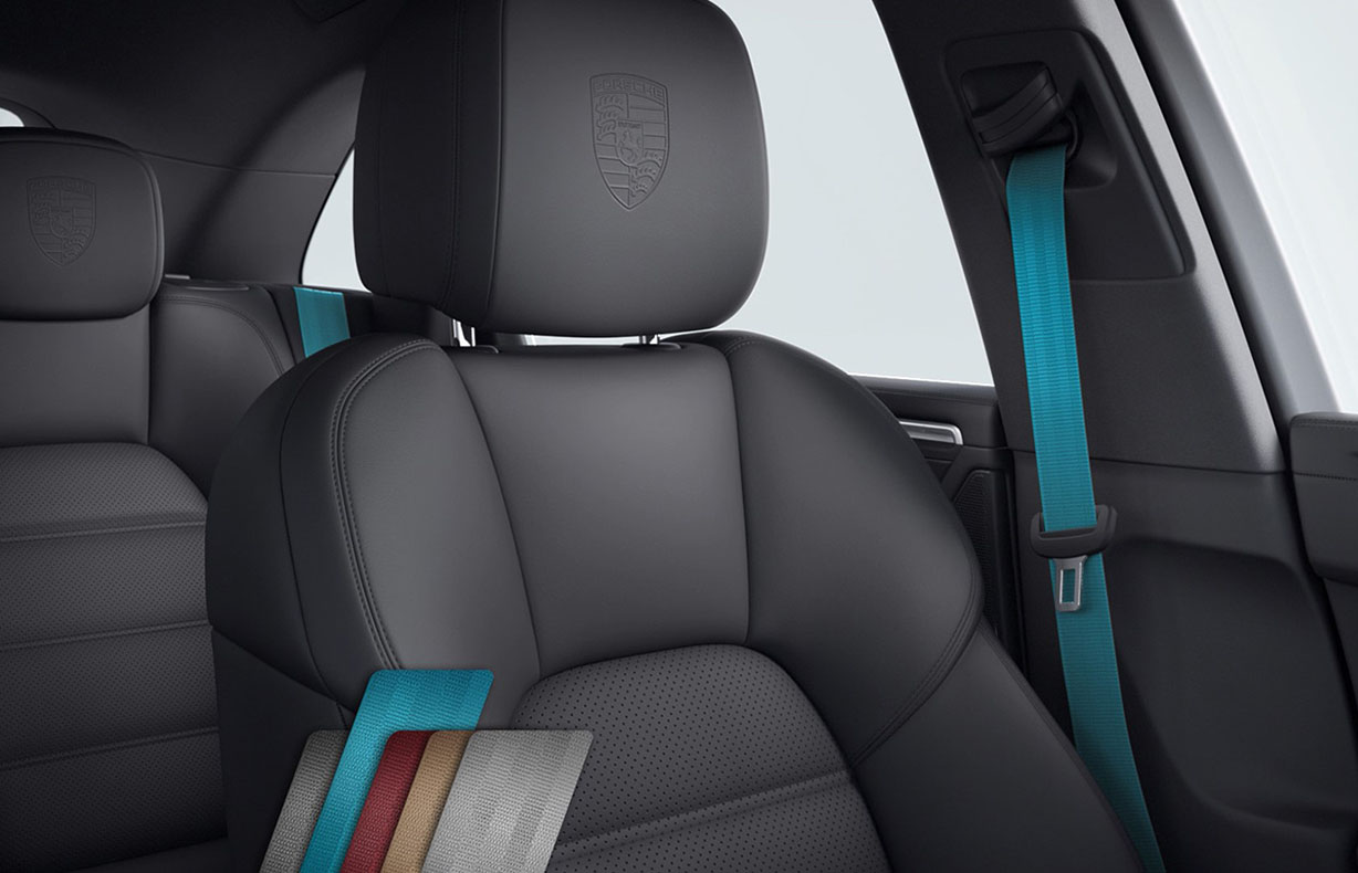 Deviated Seat Belt Kit Macan Suncoast Porsche Parts Accessories