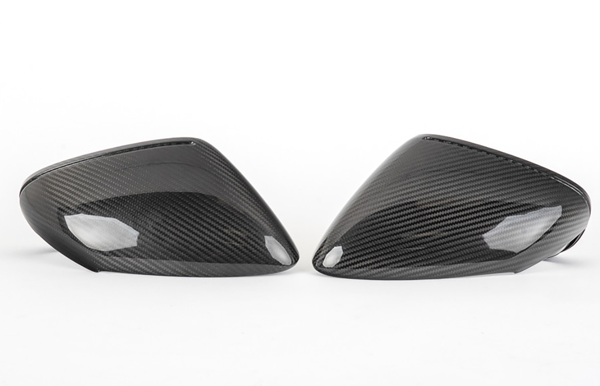 Rennline Carbon Fiber Mirror Set - 992/Taycan : Suncoast Porsche
