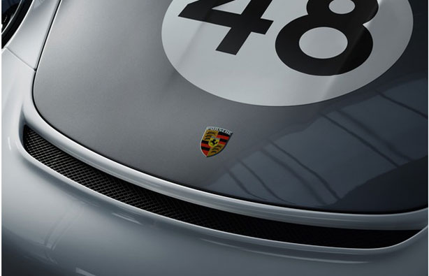 Porsche Classic Hood Crest Decal : Suncoast Porsche Parts