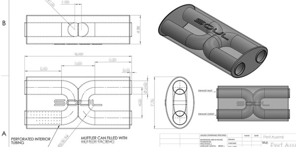 Soul 718 GT4 / Spyder Exhaust System : Suncoast Porsche