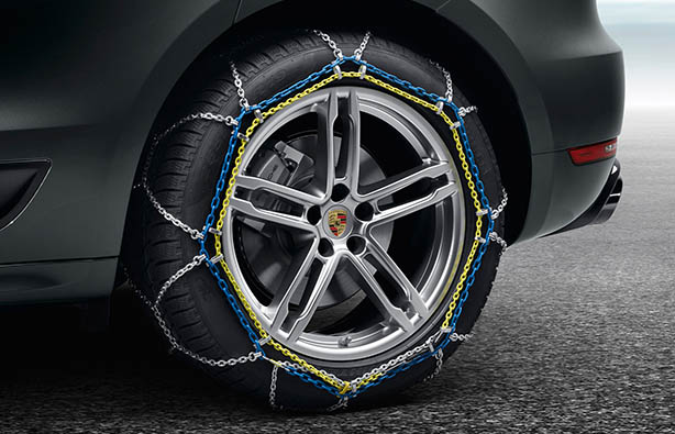 porsche snow chains