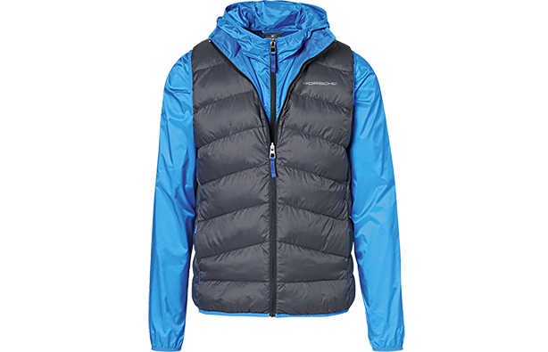 Shark Blue GT3 2-In-1 Jacket & Vest : Suncoast Porsche Parts & Accessories