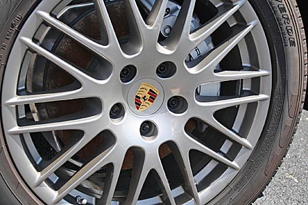 R,Sショップ 20″ Porsche Cayenne RS Spyder Factory OEM Black rims – Set