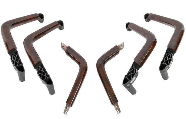 Door Handle Package - Dark Walnut : Suncoast Porsche Parts