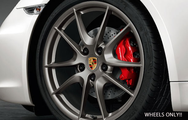20" Carrera "S" Style Wheel Set - 981 : Suncoast Porsche Parts & Accessories