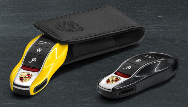 Buy Handmade Porsche Car Key Case, Leather Car Key Fob Cover