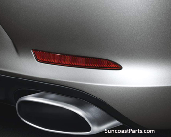 Details about / Genuine PORSCHE 911 991 Carrera Rear Bumper Left Light Reflector 99163148702