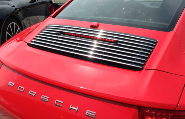 Rear Grille Kit - Chrome : Suncoast Porsche Parts & Accessories