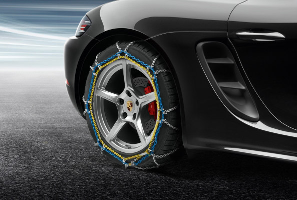porsche snow chains