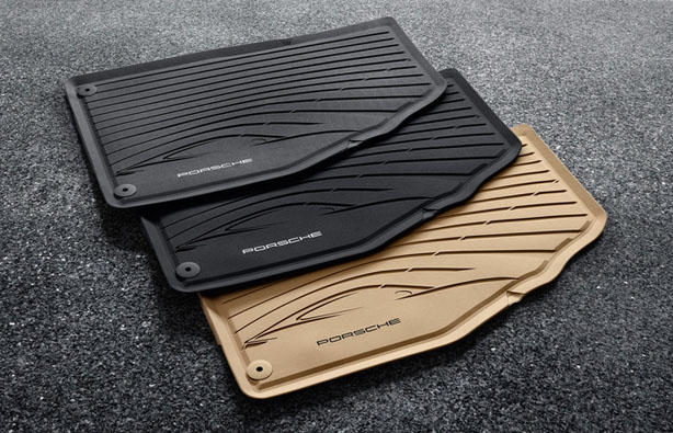 Porsche Panamera Rubber Floor Mats