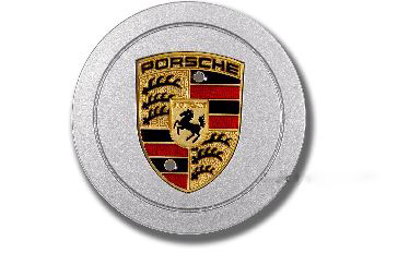 Center Cap - Full Color (Flat) : Suncoast Porsche Parts & Accessories