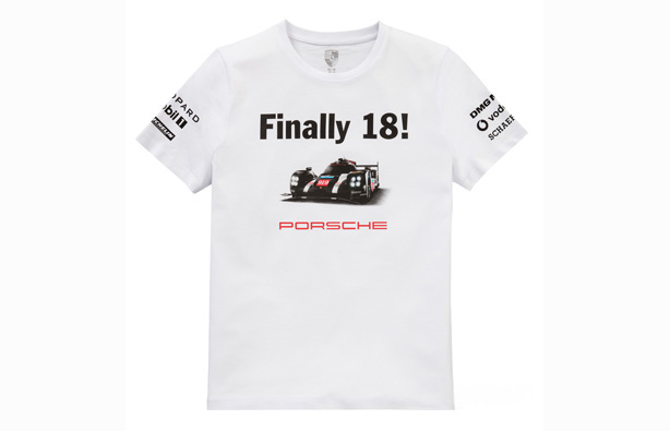 NOS PORSCHE DESIGN SELECTION RACING "OUR MISSION" T-SHIRT FOR 2014 EURO M=USA S 