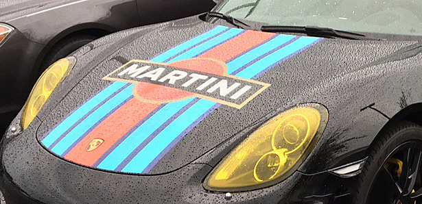 Le Mans Martini Racing Stripe + Logo universel  Sticker