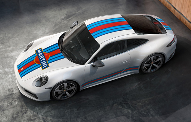 Martini Racing - for all PORSCHE 911 Models - Side Stripes