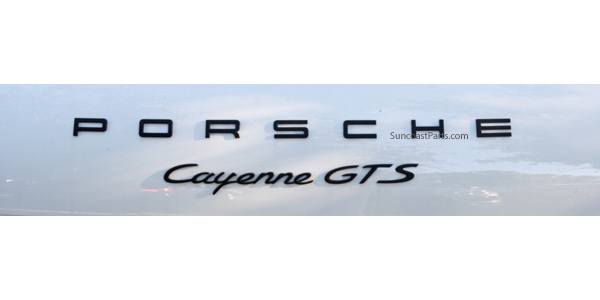 FÜR PORSCHE 991 958 CAYENNE PANAMERA MACAN TURBO CHROM SCHRIFTZUG EMBLEM NEU 