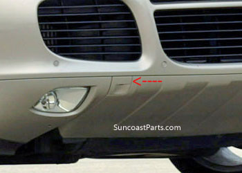 Bumper Tow Hook Cap Front