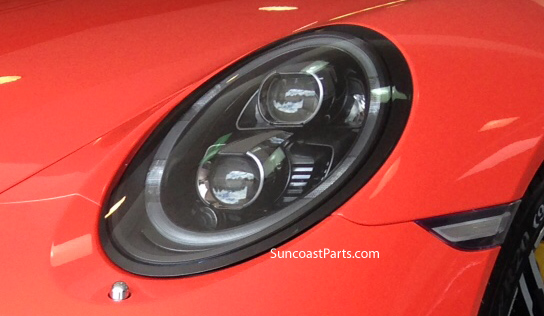  Black Headlight Housings (LED) : Suncoast Porsche Parts & Accessories