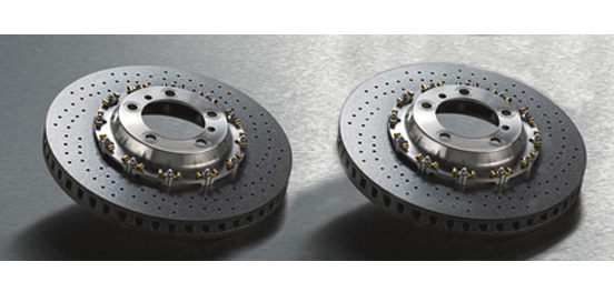 Porsche Ceramic Front Rotor 98135103100 98135103200