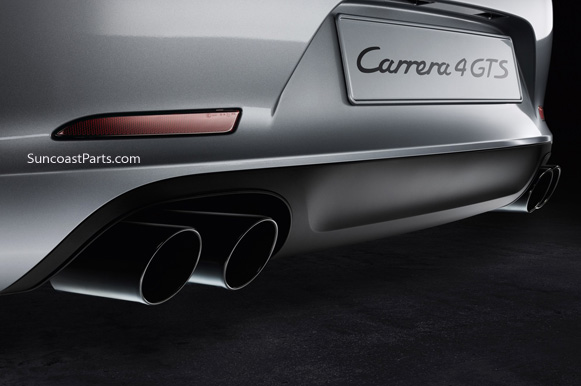 Black Exhaust Tips - 991 : Suncoast Porsche Parts & Accessories