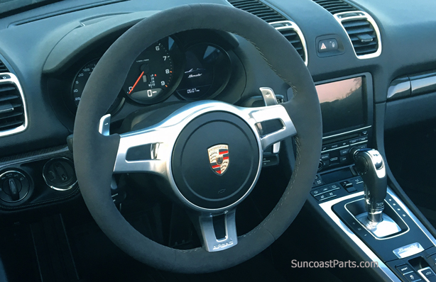 Alcantara PDK Paddle Steering Wheel (991/997/981/987) Suncoast