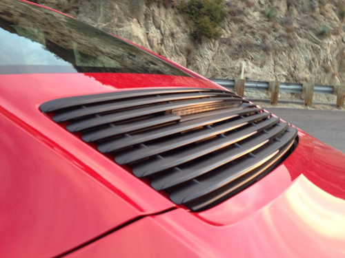Rear Grille Kit - Black : Suncoast Porsche Parts & Accessories