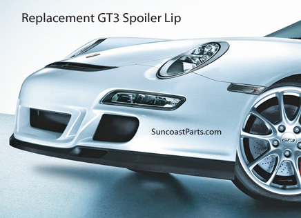 Porsche 911 997 Front bumper Valance Spoiler GT3 Style Splitter Lip