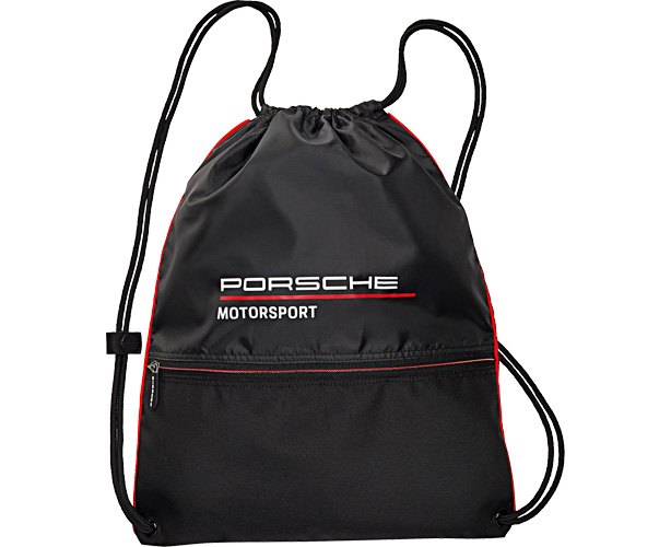 Porsche Motorsport Drawstring Backpack : Suncoast Porsche Parts ...