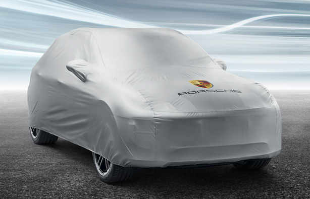 porsche car cover with logo